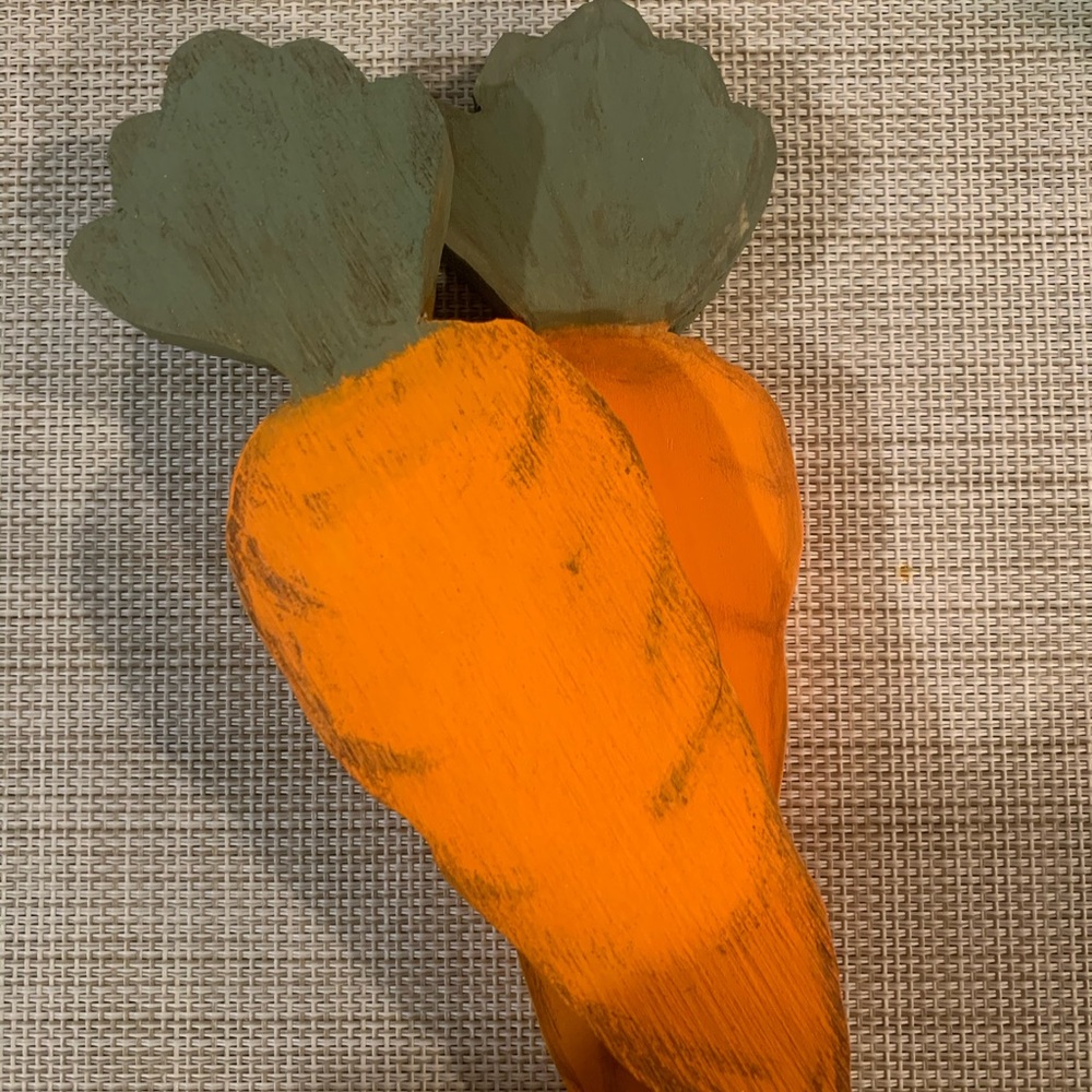Easter Tier Tray Decor - Carrots